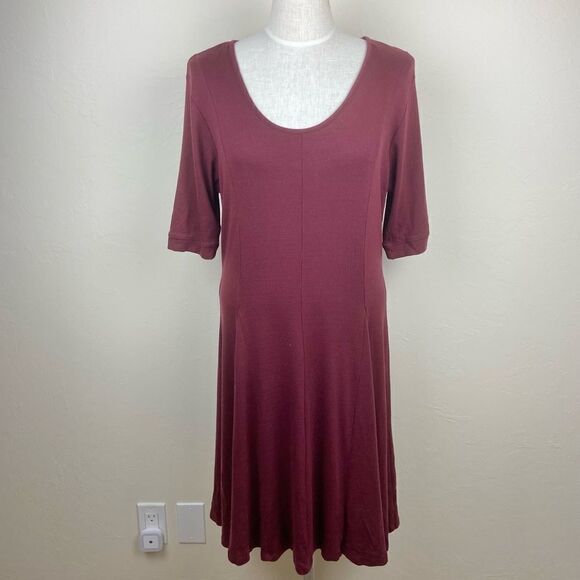 Toad & Co. Windmere Ribbed Midi Dress - Picture 1 of 6